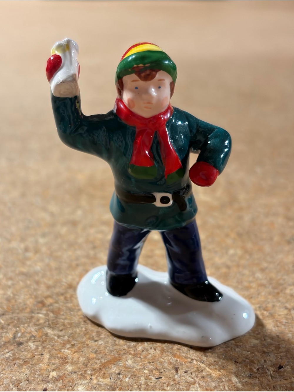 Department 56 Original Snow Village Early Morning Delivery Paper Boy Figurine